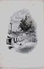 Gravure sur bois de JACQUE