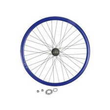 Roue velo fixie 700 bleu ar