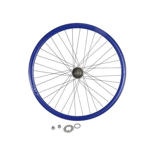 Roue velo fixie - bleu, ar