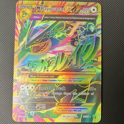 Pokémon rayquaza 98 - m,