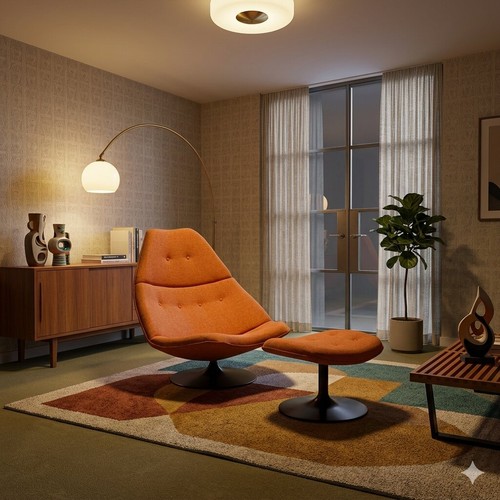 Fauteuil artifort f588 vintage - artifort,