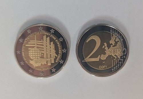 Pièce jeton euros chypre - jeton, 2