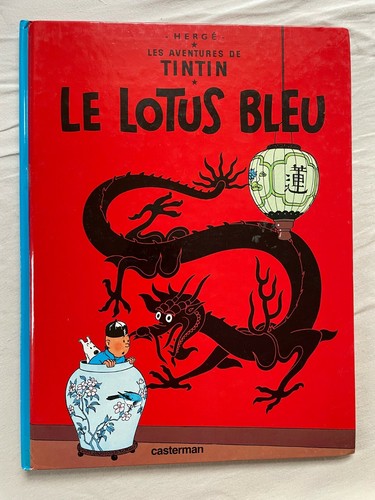 Tintin lotus bleu - tintin,