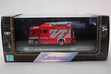 LE7821 CARARAMA HONGWELL 188 1/87 Camion Mercedes Benz Actros Fire Truck rouge