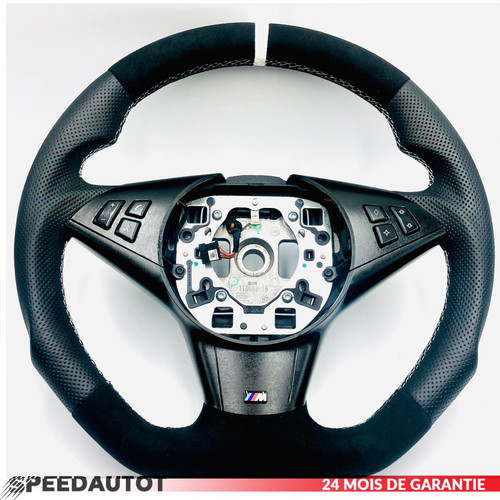 Volant ajusté alcantara - en,