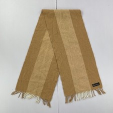 HARRINGTONS BRIGHTON écharpe marron femme tricot rayé moucheté