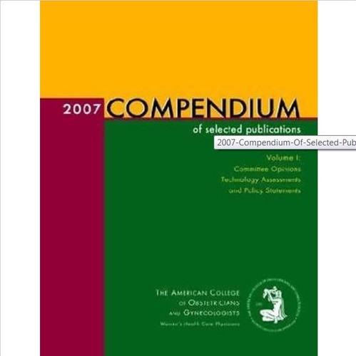 2007 compendium selected - compendium,