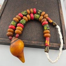 Collier africain bijou vintage