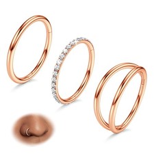 18g rose piercing - 18g,