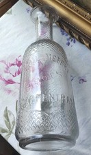 ANCIENNE CARAFE PUBLICITAIRE