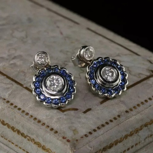 Boucles oreilles rondes - d'oreilles, art