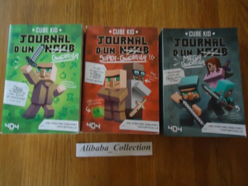Lot livre minecraft journal - lot, 3