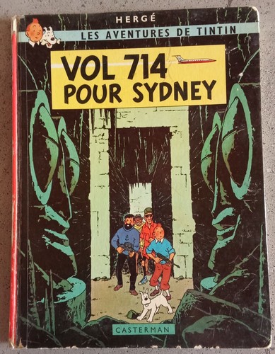 Tintin vol 714 - 714, pour