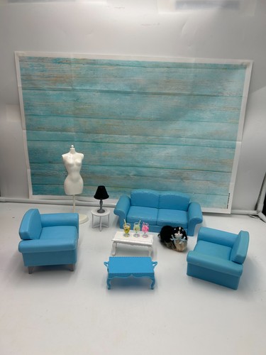 Salon bleu pour - , son