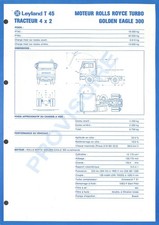 LEYLAND TRUCKS / TRACTEUR 4X2