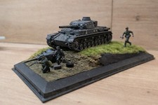 Diorama 1:72 WW2 Pour Char