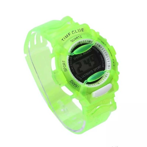 Montre enfant cadran jaune
