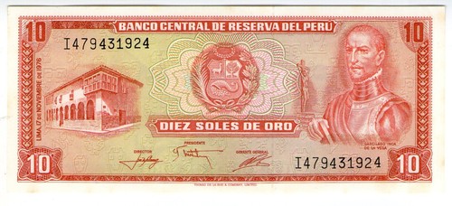 Perou 10 soles - ,