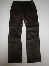 DKNY LEATHER PANTS SIZE 4 SALE