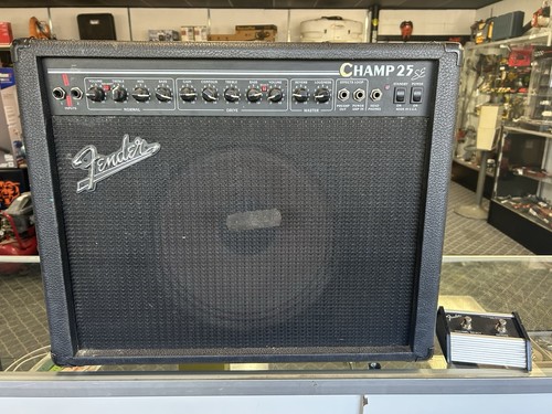 Tested fender champ - tested, tube