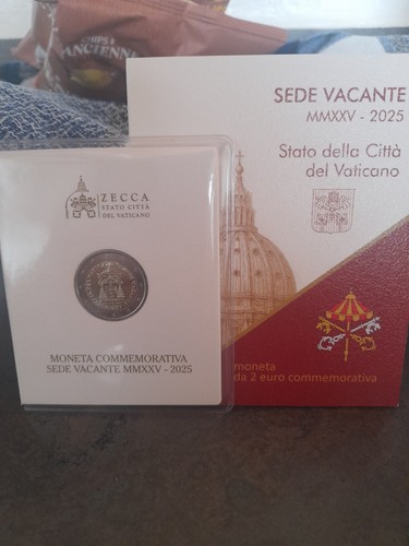 Euros commémorative vatican - euros,