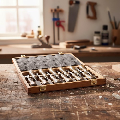 Piece master wood carving - 12-piece,