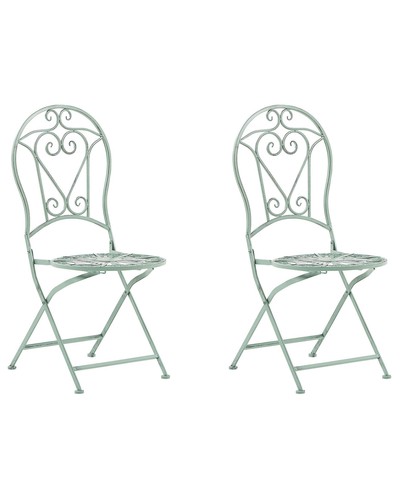 Beliani lot 2 chaises - 2,