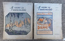 2 anciens magazines revue auto