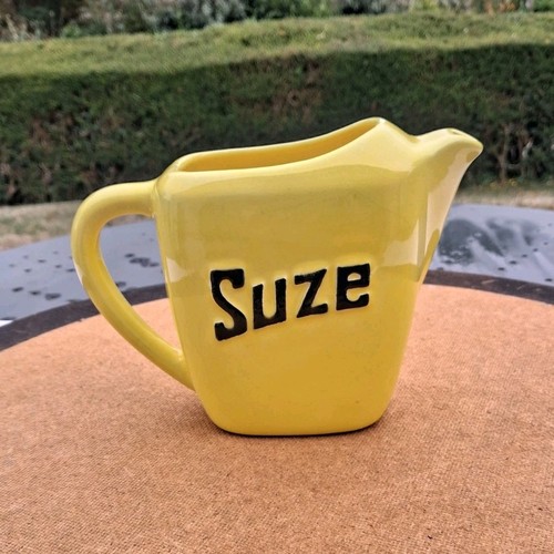 Vintage pichet suze jaune - suze,