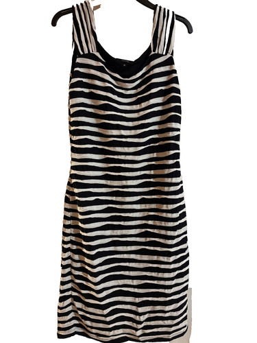Comma robe sans manche - sans, noire