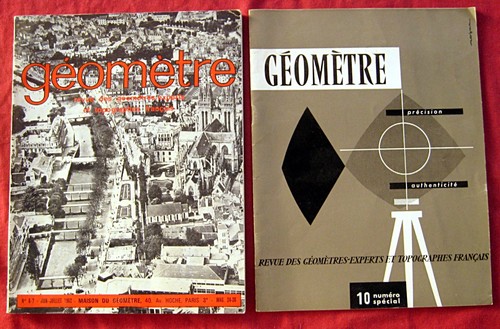 Géomètre revue des - revue,