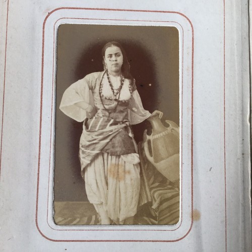 Photo cdv ancienne portier - cdv,