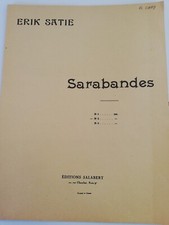 SATIE ERIK PARTITIONS