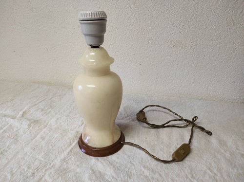 Ancien pied lampe onyx - pied,