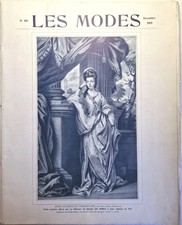 Ancien Magazine Les Modes 1909 – Mode Belle Époque – Couturiers Paris 