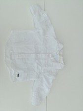 Chemise Blanche en lin 1an 12M Obaïbi Vêtements de cérémonie Garçon Neuf Baptême