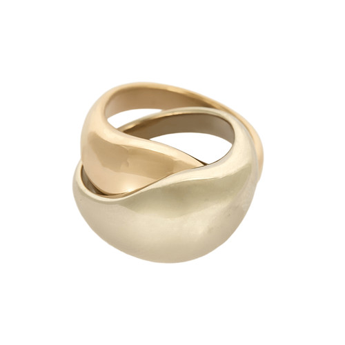 Pomellato double bague en - double,