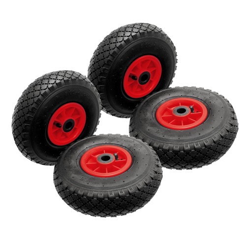 Roues pneumatiques 25cm - 4,