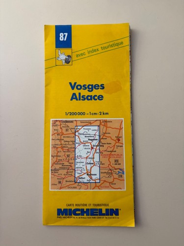 Ancienne carte michelin 87 - carte,