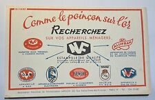 Buvard Pub Publicitaire Ancien