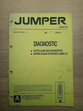 (346B) Manuel atelier CITROEN Jumper - Diagnostic outillage antiblocage ABR 5.3