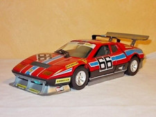 FERRARI 512 BB DAYTONA MICHELIN AGIP BURAGO ANCIEN VINTAGE 1/24 PROCHE DU NEUF