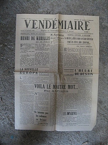 616 vieux journal - ,
