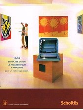 PUBLICITE ADVERTISING  2000   SCHOLTES   four à pyrolyse