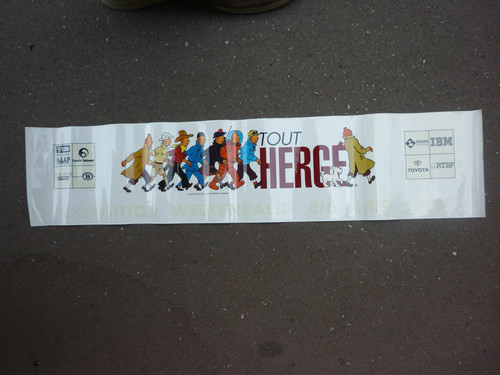 Autocollant tintin tout - , /