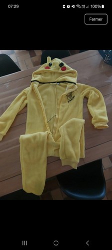 Combinaison pikachu - combinaison,