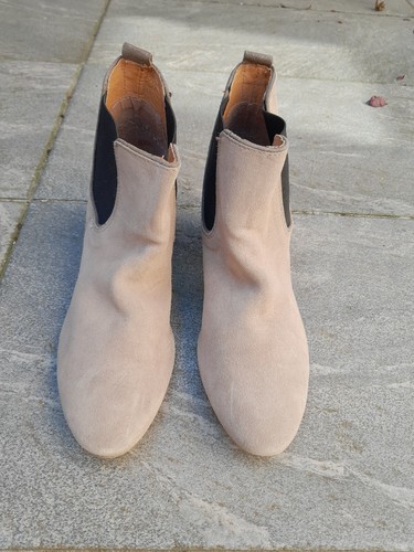Bottines andre beiges daim - bottines, en