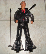 figurine johnny hallyday avec