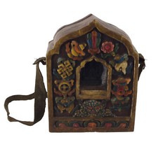 Ghau en bois tibétain Temple