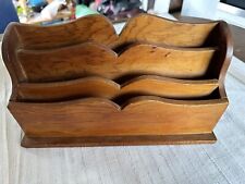 Ancien Porte Lettres En Bois